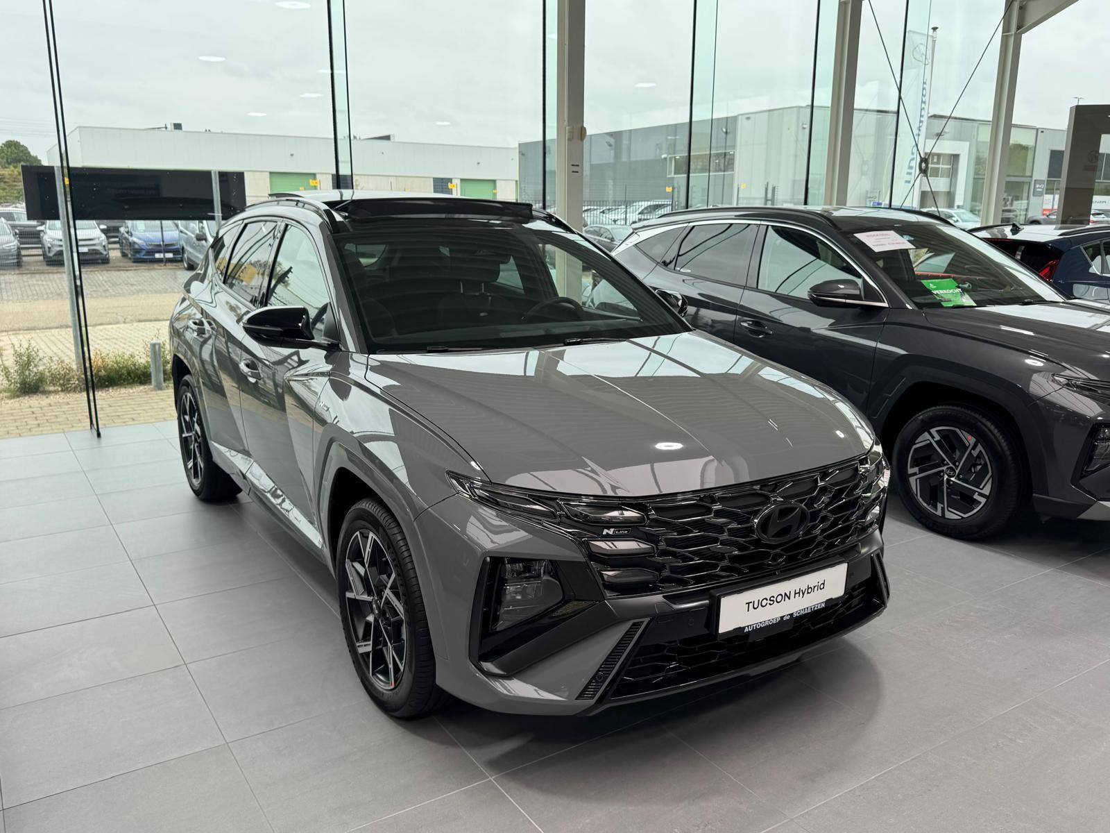 Hyundai Tucson NIEUW! Full-Hybrid – Feel Shadow N-Line – Pano.dak, Carplay, Navi,.. + 5j.GARANTIE